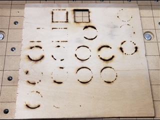 Uneven Through-Cutting with Laser